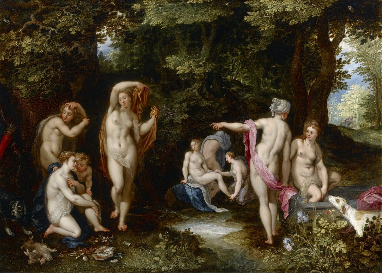 Diana und Actaeon von Jan Brueghel the Elder