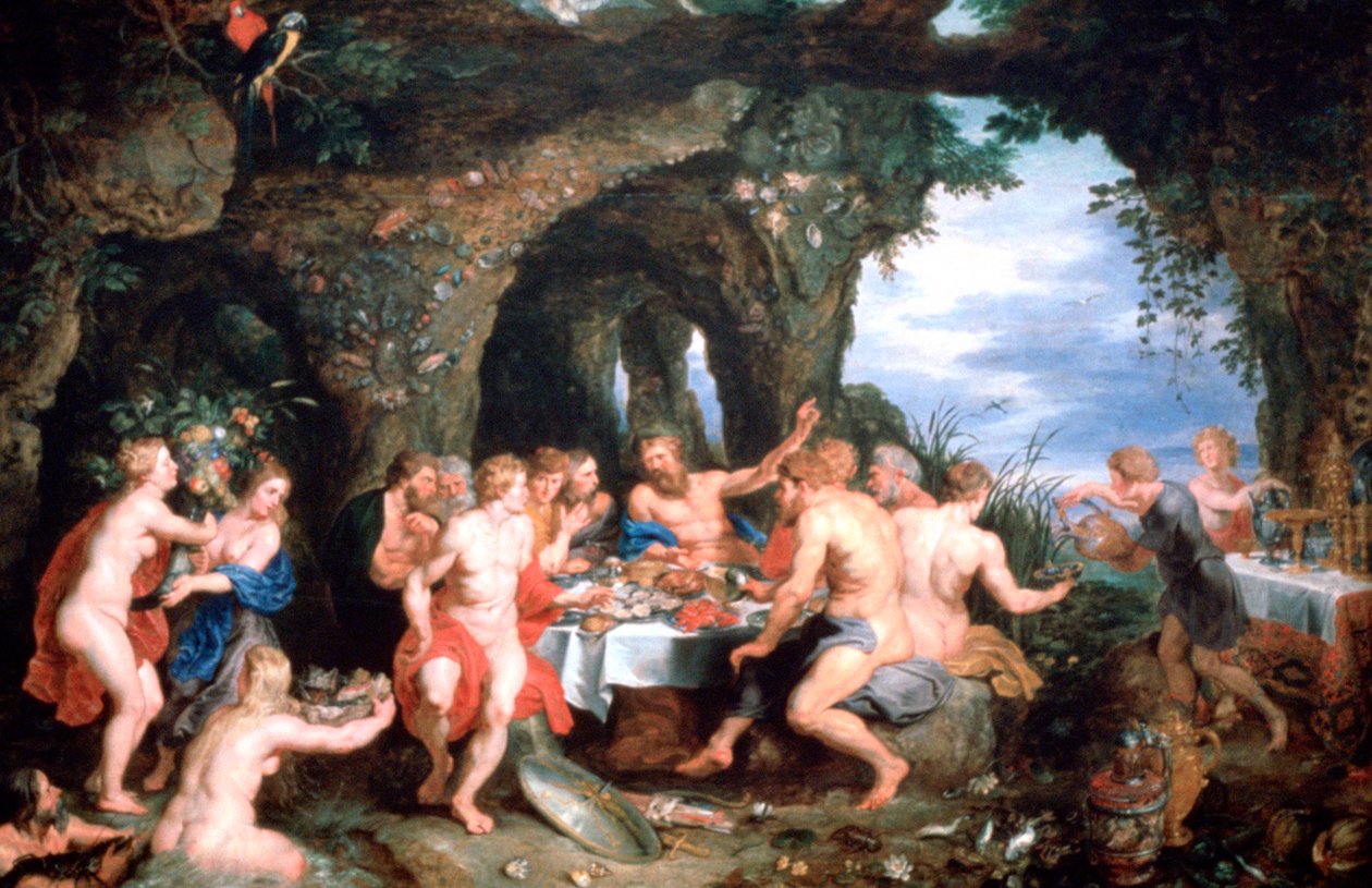 Fest des Achelous, ca. 1615 von Jan Brueghel the Elder