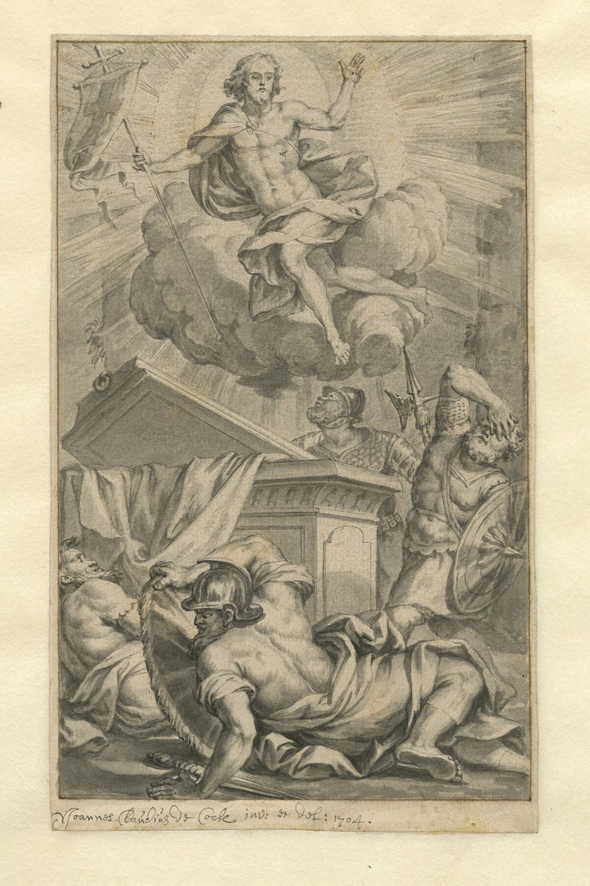Die Auferstehung Christi von Jan Claudius de Cock