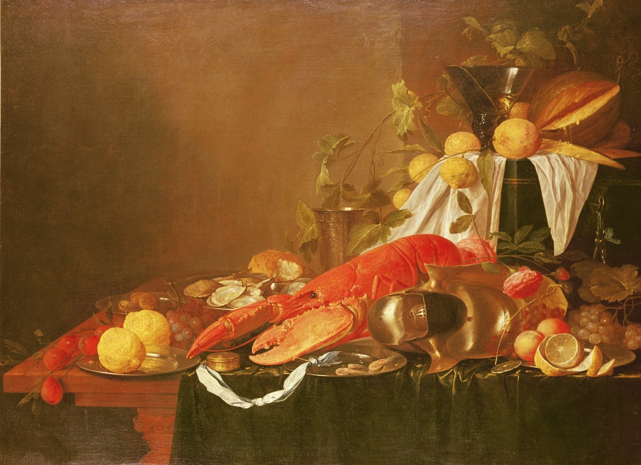 Stillleben, 17. Jahrhundert von Jan Davidsz de Heem