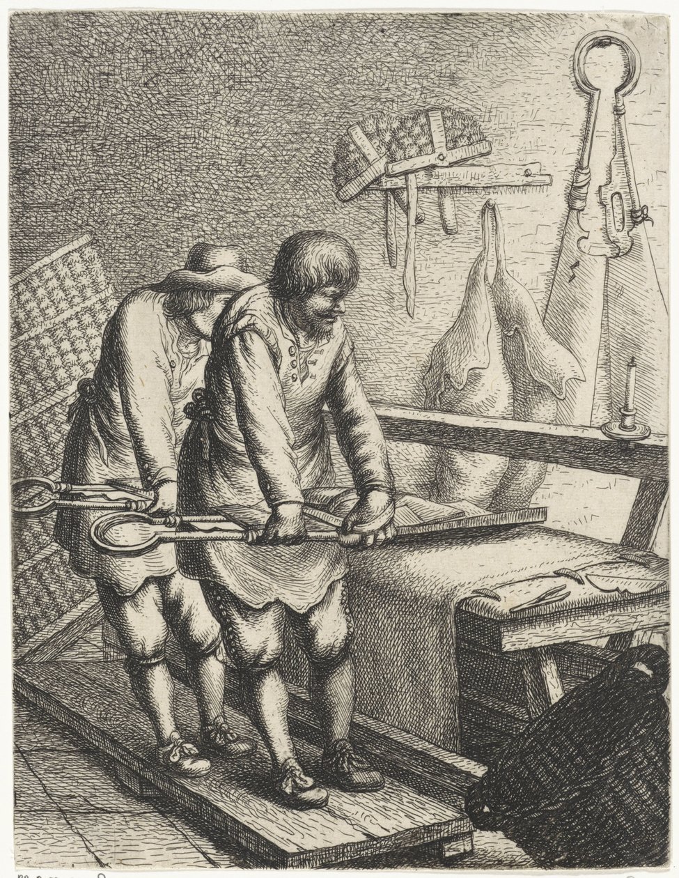 Tuchschneider von Jan Gillisz. van Vliet
