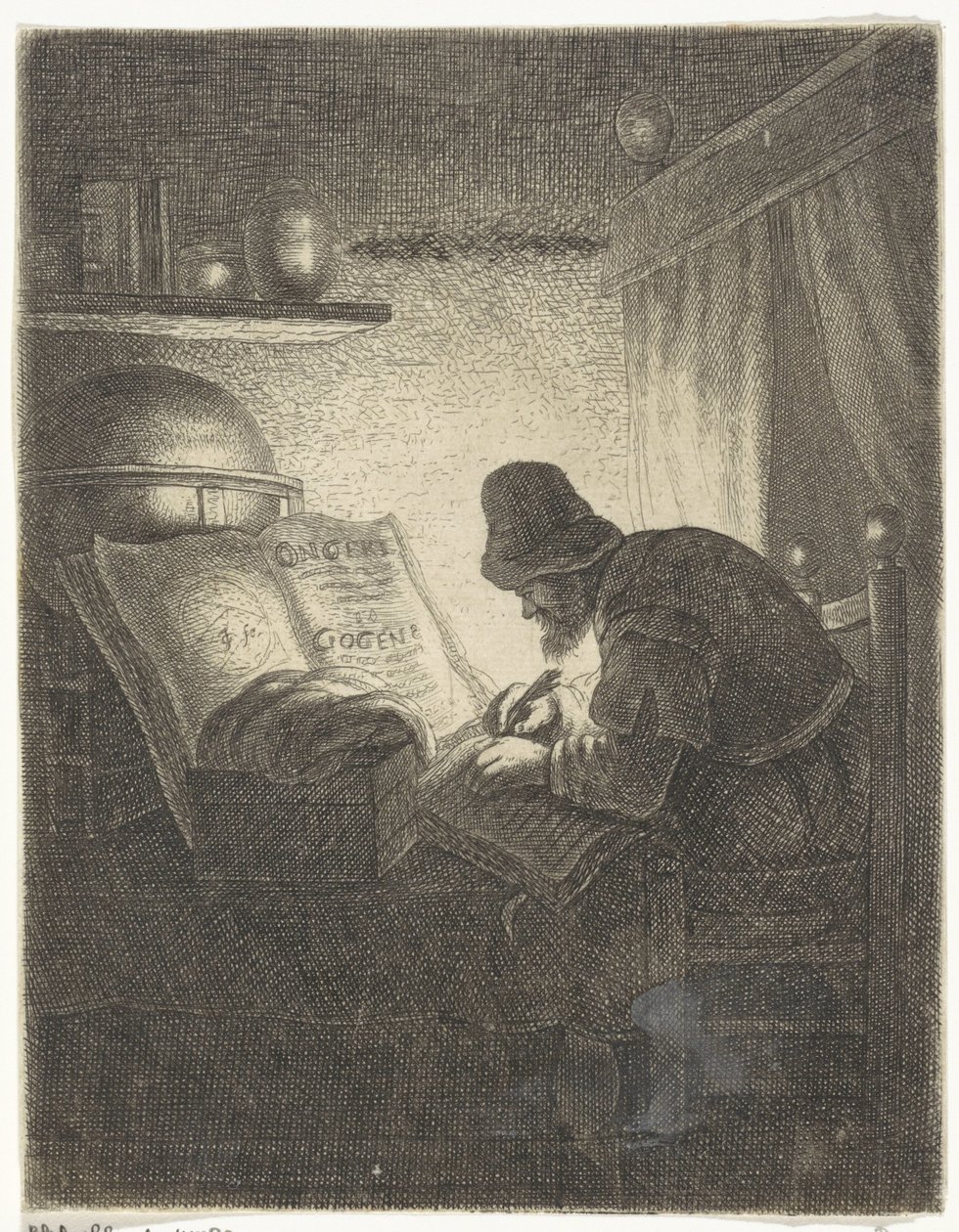 Mathematiker von Jan Gillisz. van Vliet