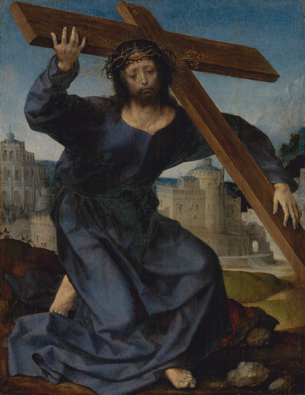 Christus trägt das Kreuz, ca. 1520-25 von Jan Gossaert