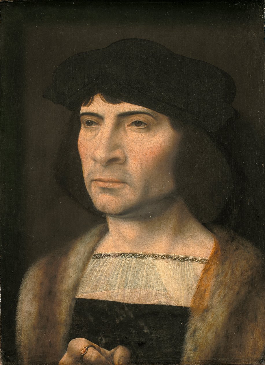 Porträt eines Mannes von Jan Gossaert