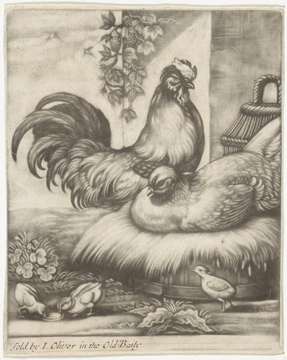 Hahn und Henne von Jan Griffier (I)