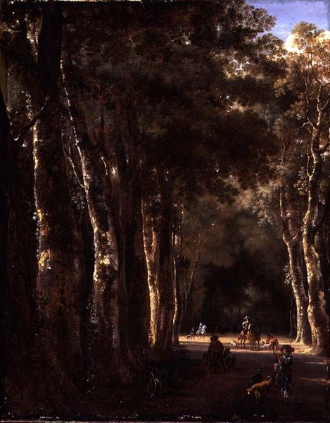Die Allee von Jan Hackaert