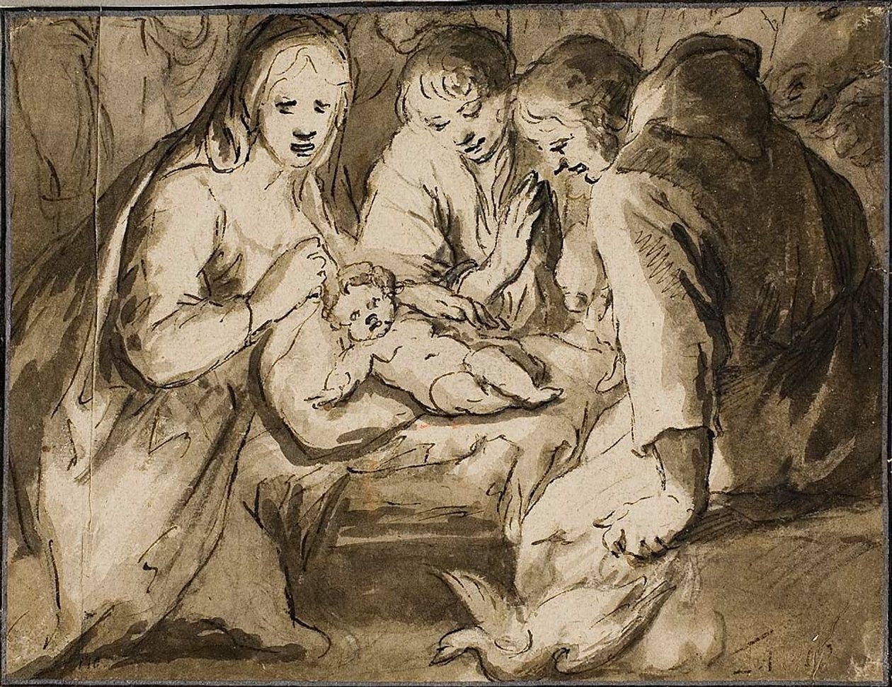 Anbetung der Hirten von Jan Harmensz. Muller