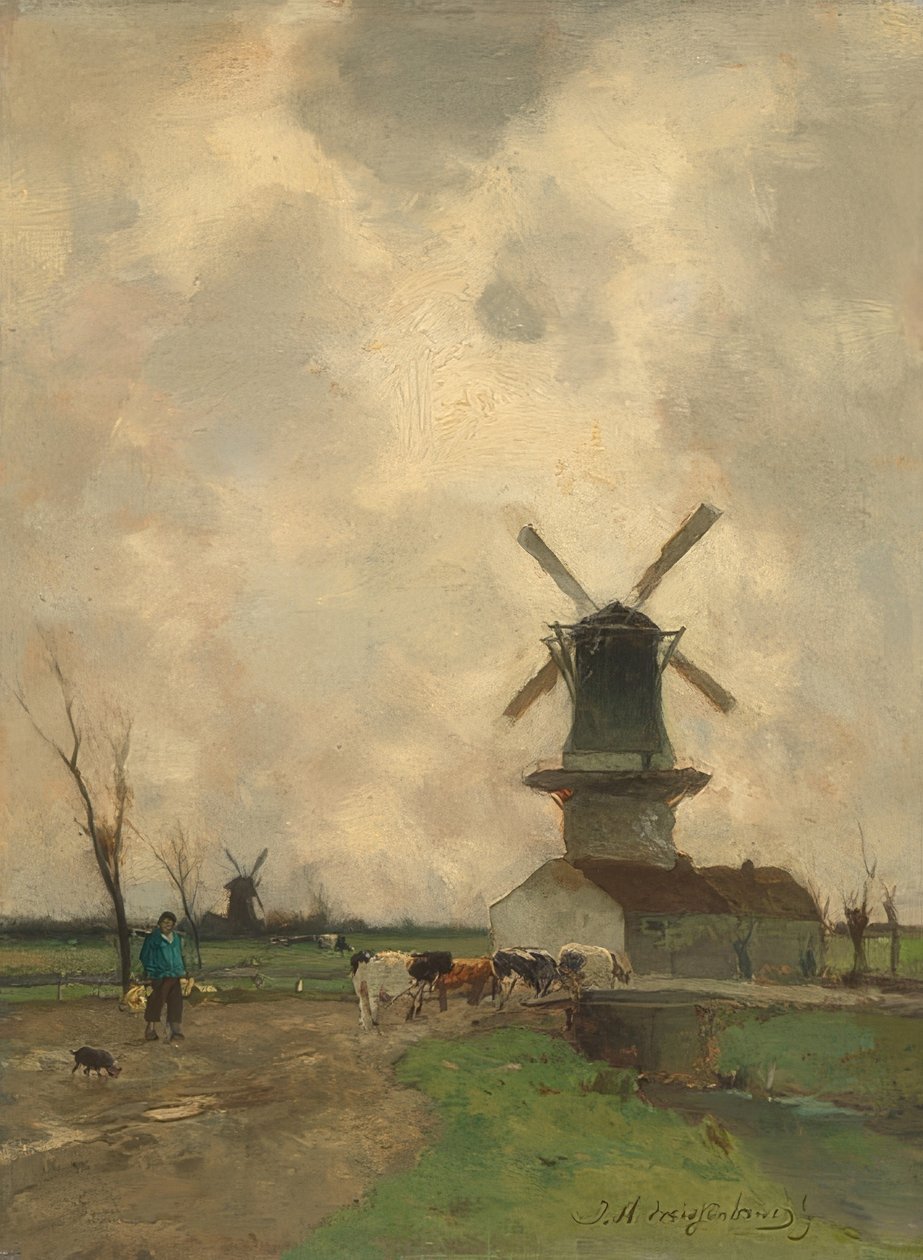 Die Mühle von Jan Hendrik Weissenbruch