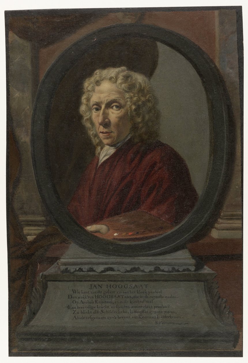 Selbstporträt von Jan Hoogsaat von Jan Hoogsaat