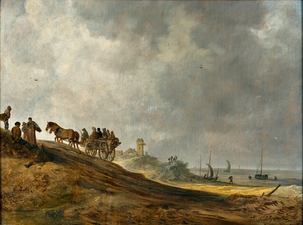 Strandbild von Jan Josephsz van Goyen