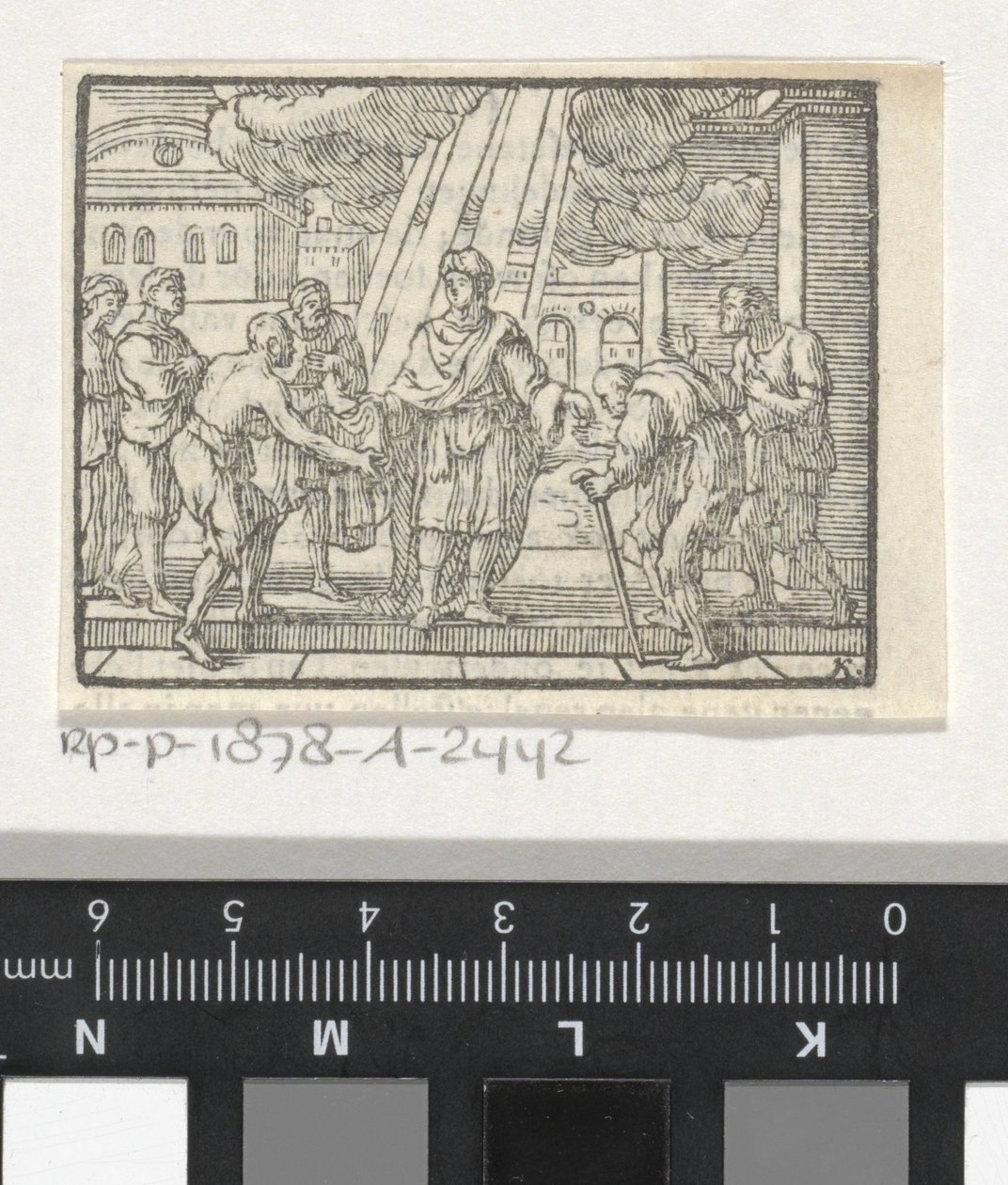 Christus heilt die Kranken von Jan Lauwryn Krafft (I)