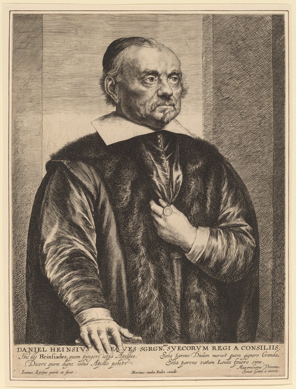 Daniel Heinsius von Jan Lievens