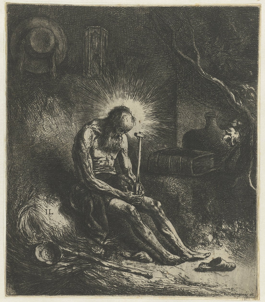 Heiliger Hieronymus von Jan Lievens