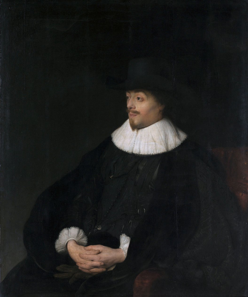 Porträt von Constantijn Huygens (1596-1687) von Jan Lievens