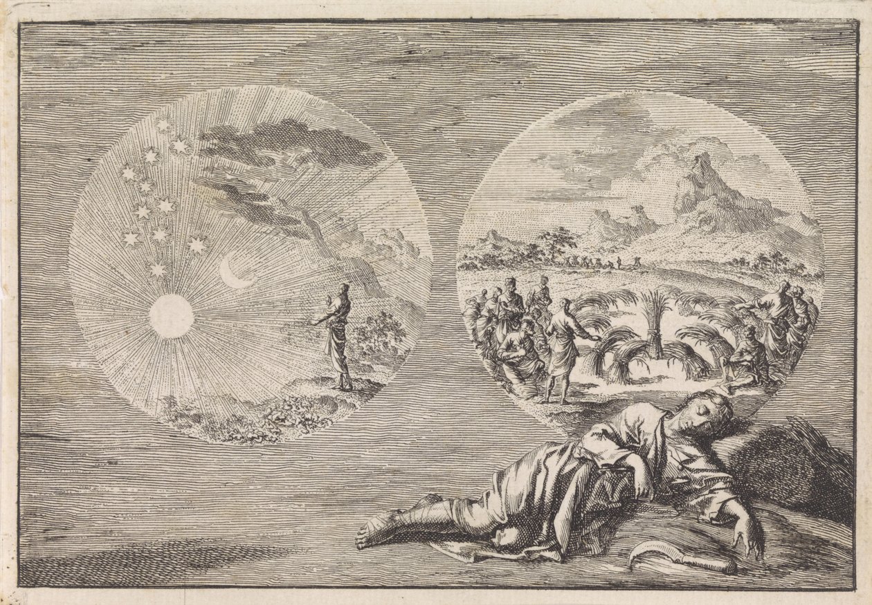 Träume von Josef von Jan Luyken