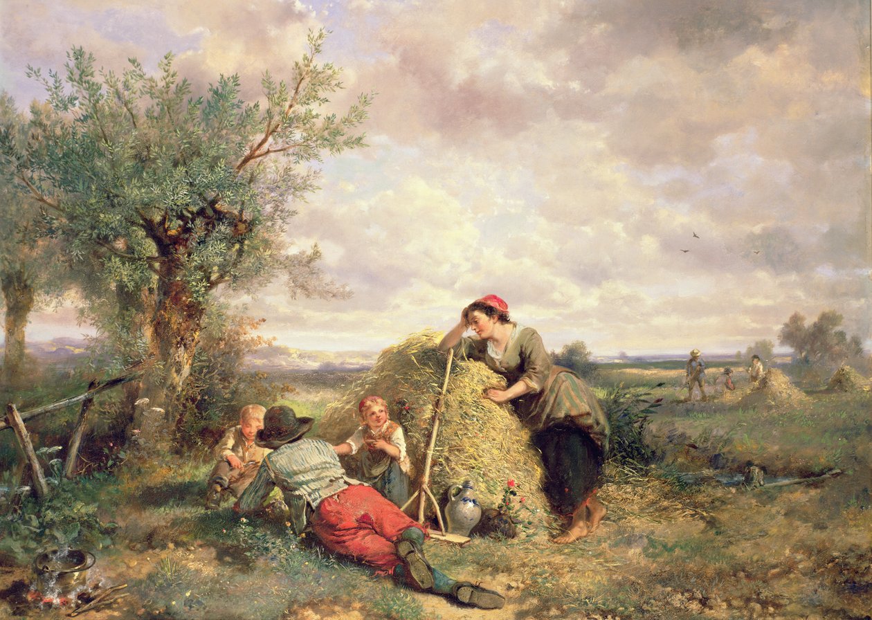 Heuernte von Jan Mari Henri Ten Kate
