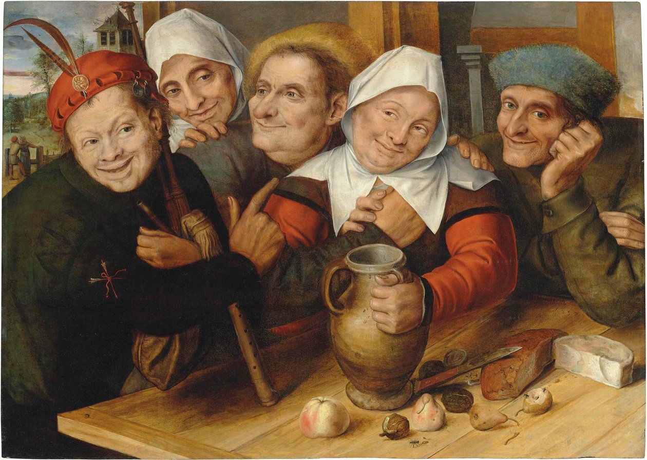 Eine fröhliche Gesellschaft von Jan Matsys