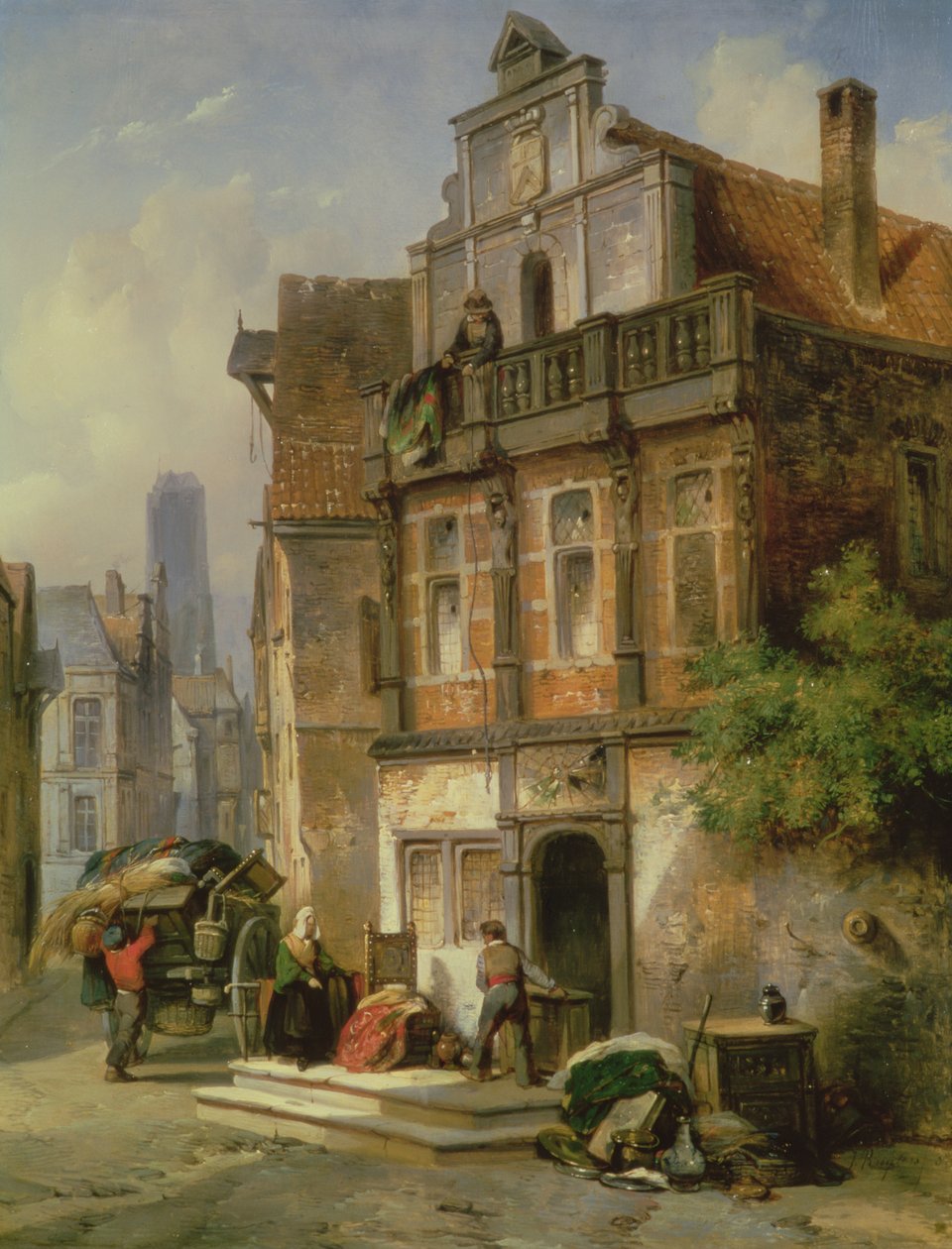 Einzug, 1837 von Jan Michiel Ruyten