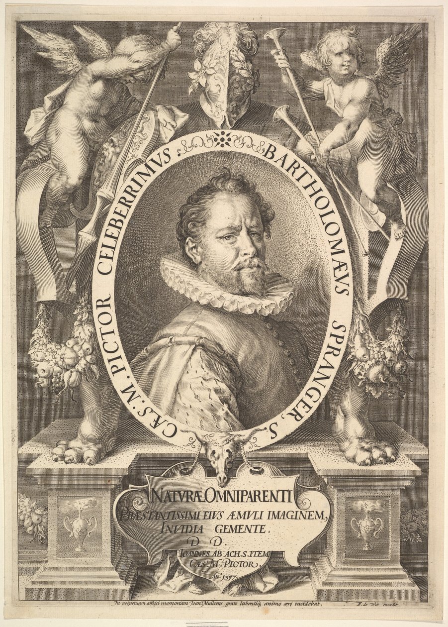 Bartholomeus Spranger, ca. 1618 von Jan Muller