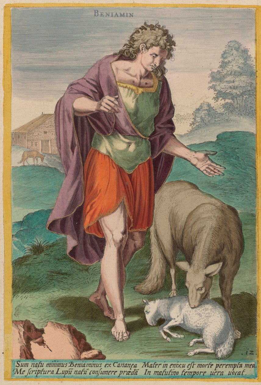 Benjamin von Jan Sadeler I after Crispen van den Broecke