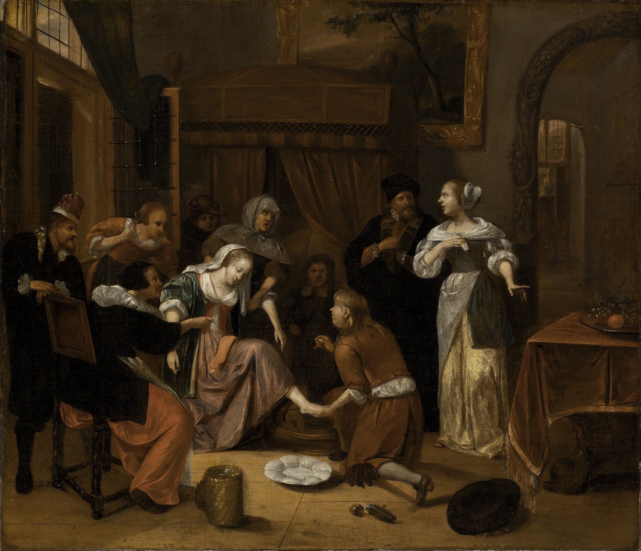 Der Arztbesuch von Jan Steen