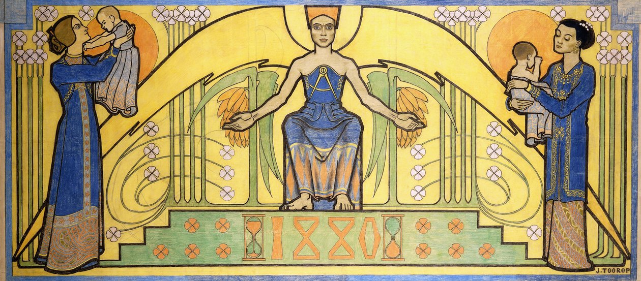 Lebenswächter von Jan Toorop
