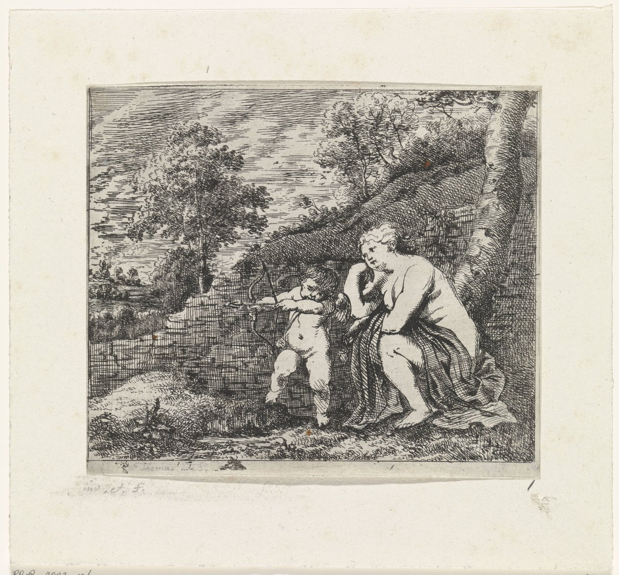 Venus und Cupido von Jan Thomas