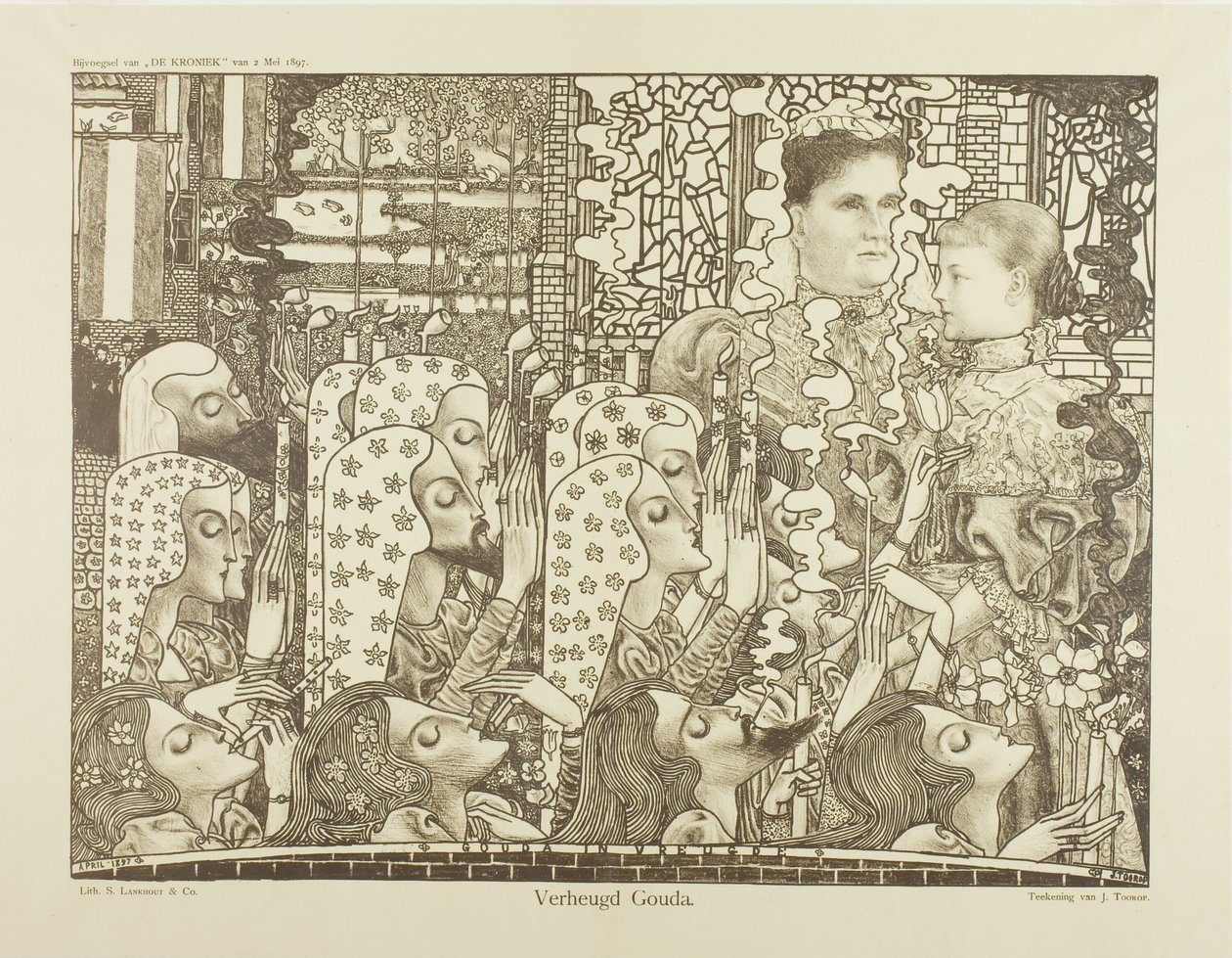 Glücklicher Gouda von Jan Toorop