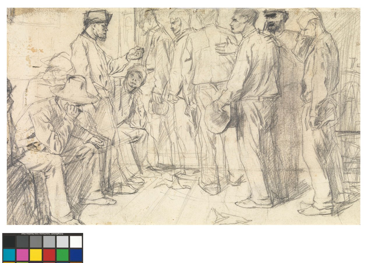 Streikende von Jan Toorop