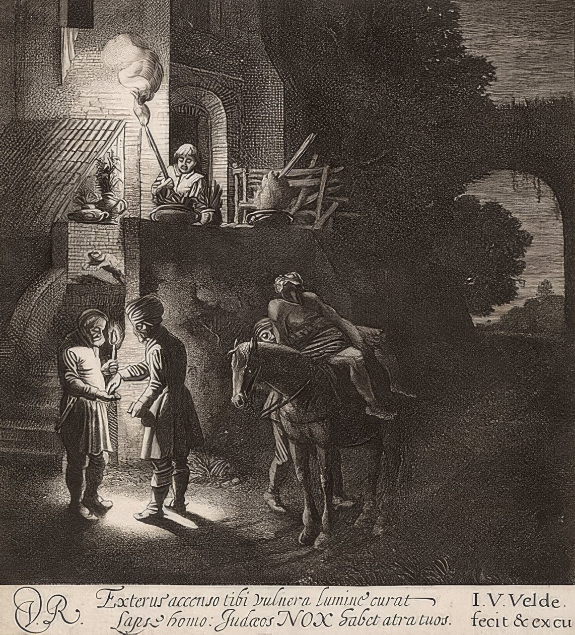 Der barmherzige Samariter von Jan Van de Velde