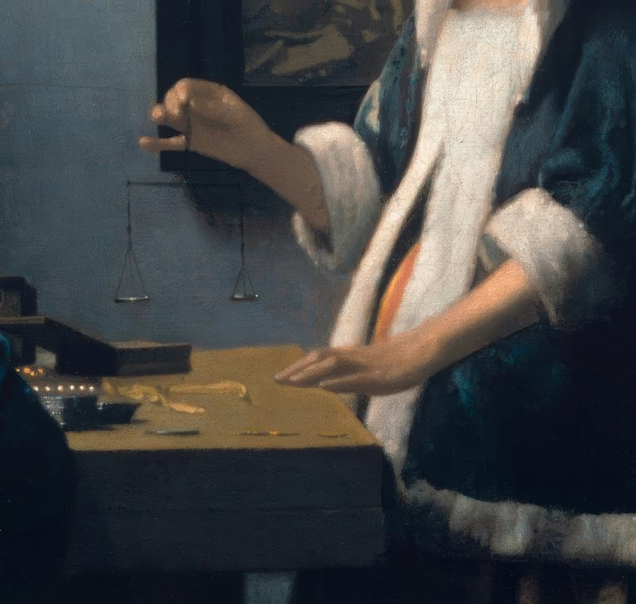 Die Perlenwägerin von Jan Vermeer van Delft