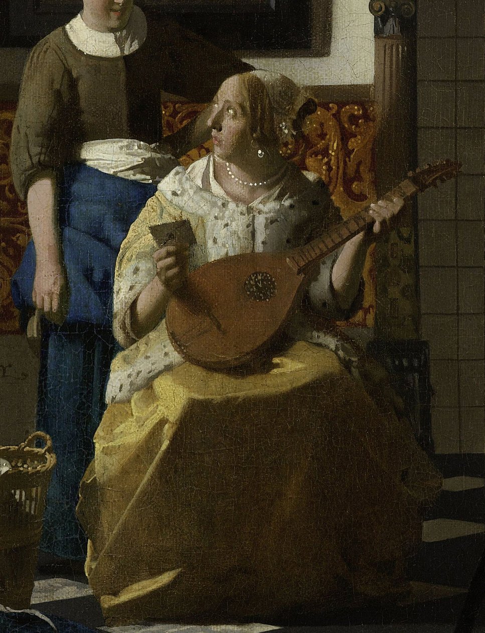 Der Liebesbrief, ca. 1669-70 von Jan Vermeer van Delft