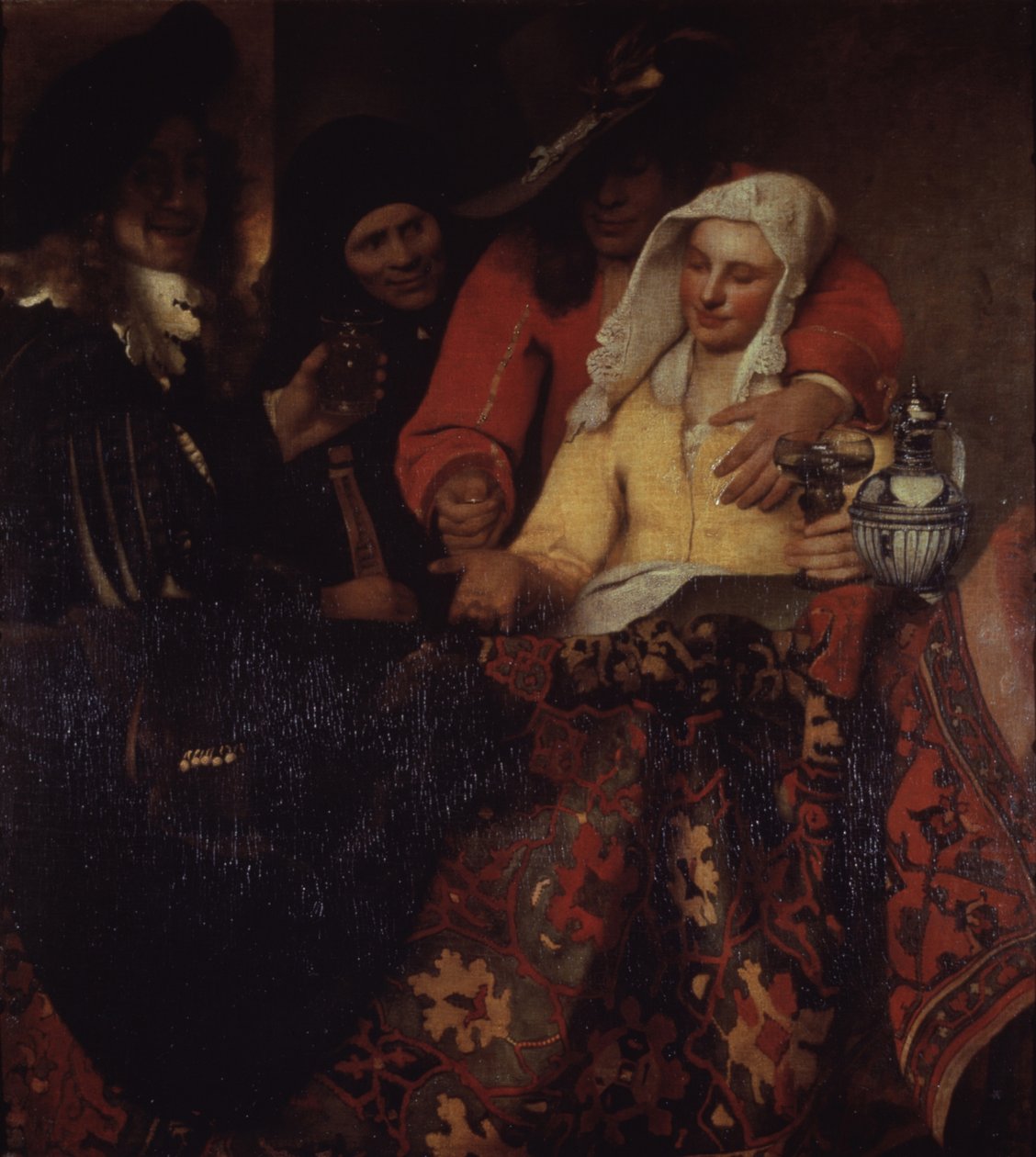 Die Kupplerin, 1656 von Jan Vermeer van Delft
