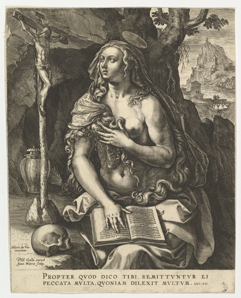 Maria Magdalena von Jan Wierix
