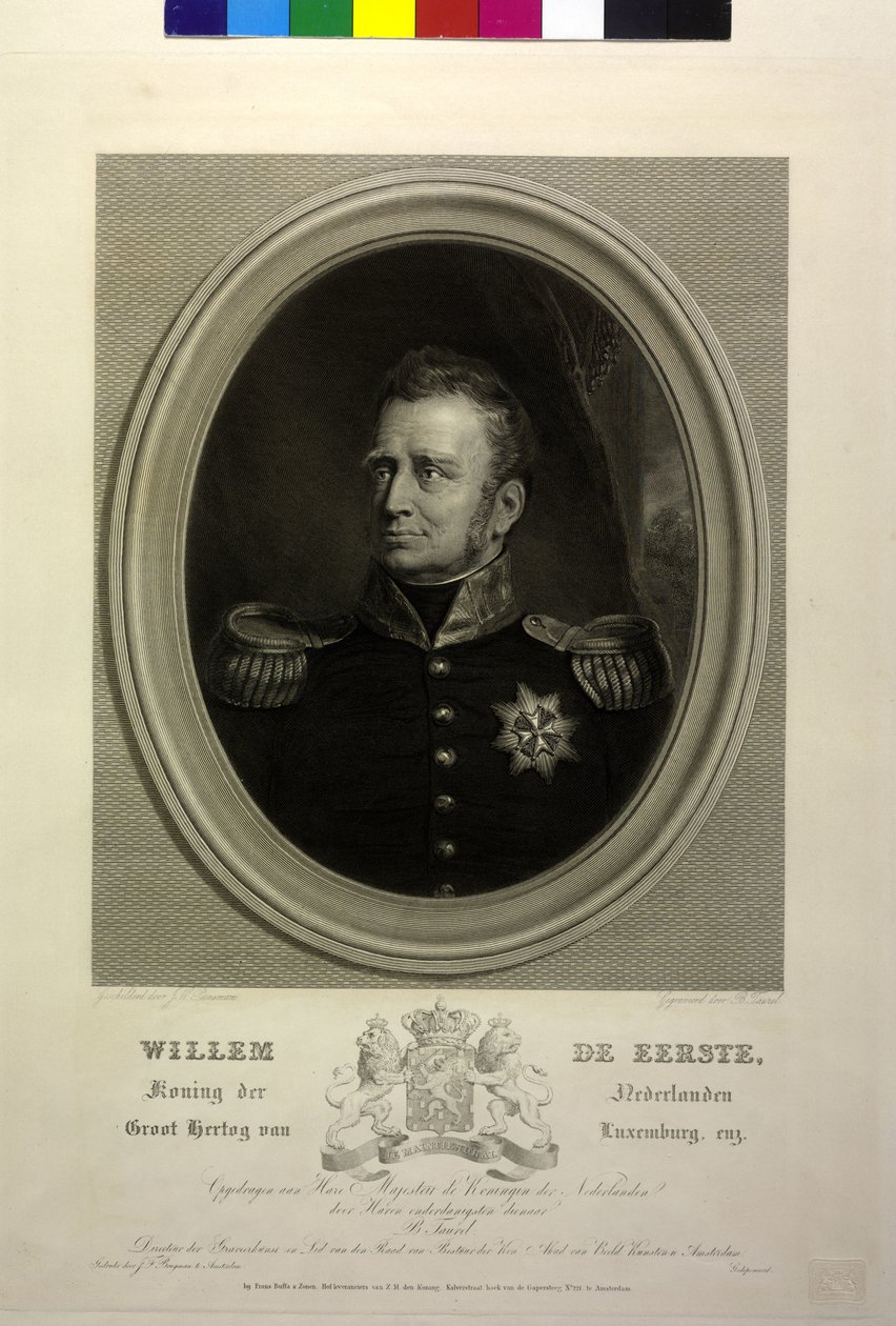 König der Niederlande Wilhelm I. von Jan Willem Pieneman
