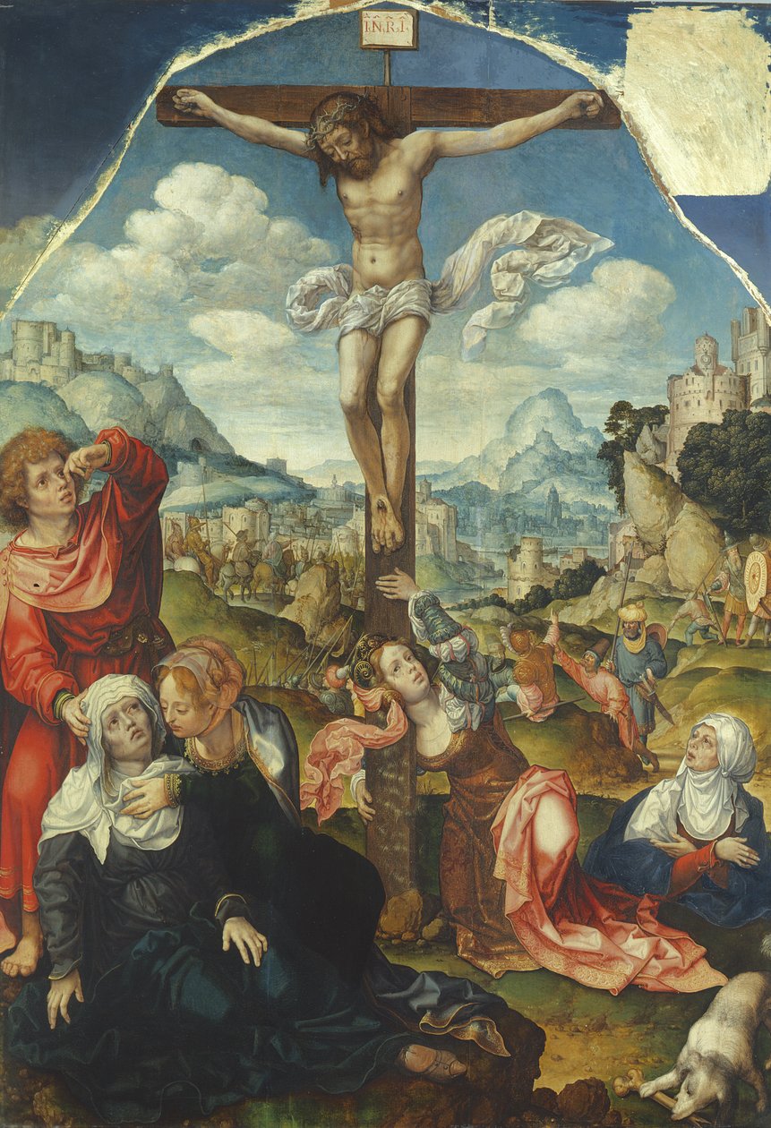 Die Kreuzigung von Jan Gossaert