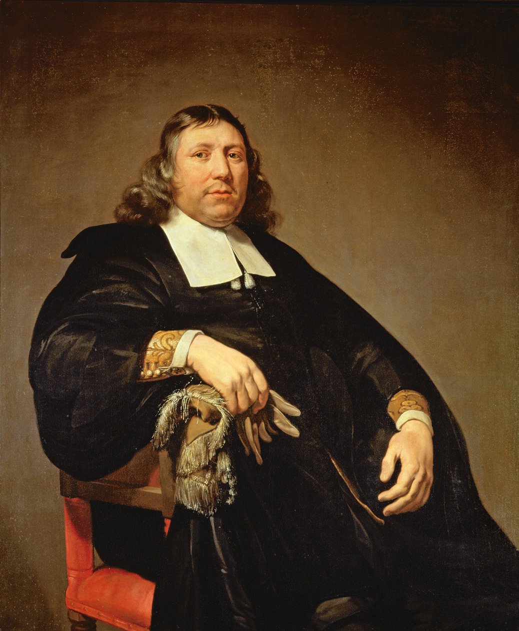 Porträt von Dammas Guldewagen, ca. 1657 von Jan de Bray