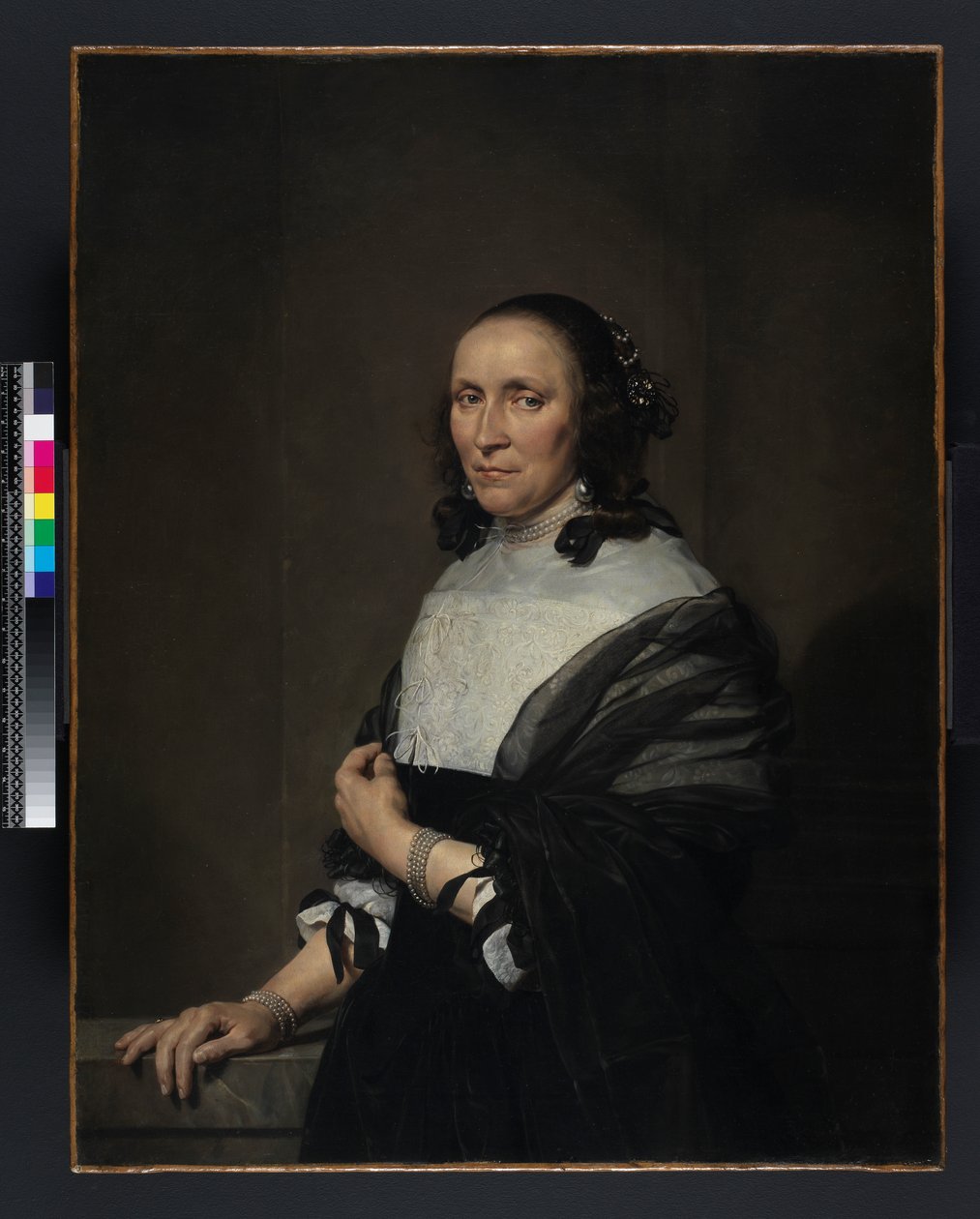 Porträt einer Frau, 1660 von Jan de Bray