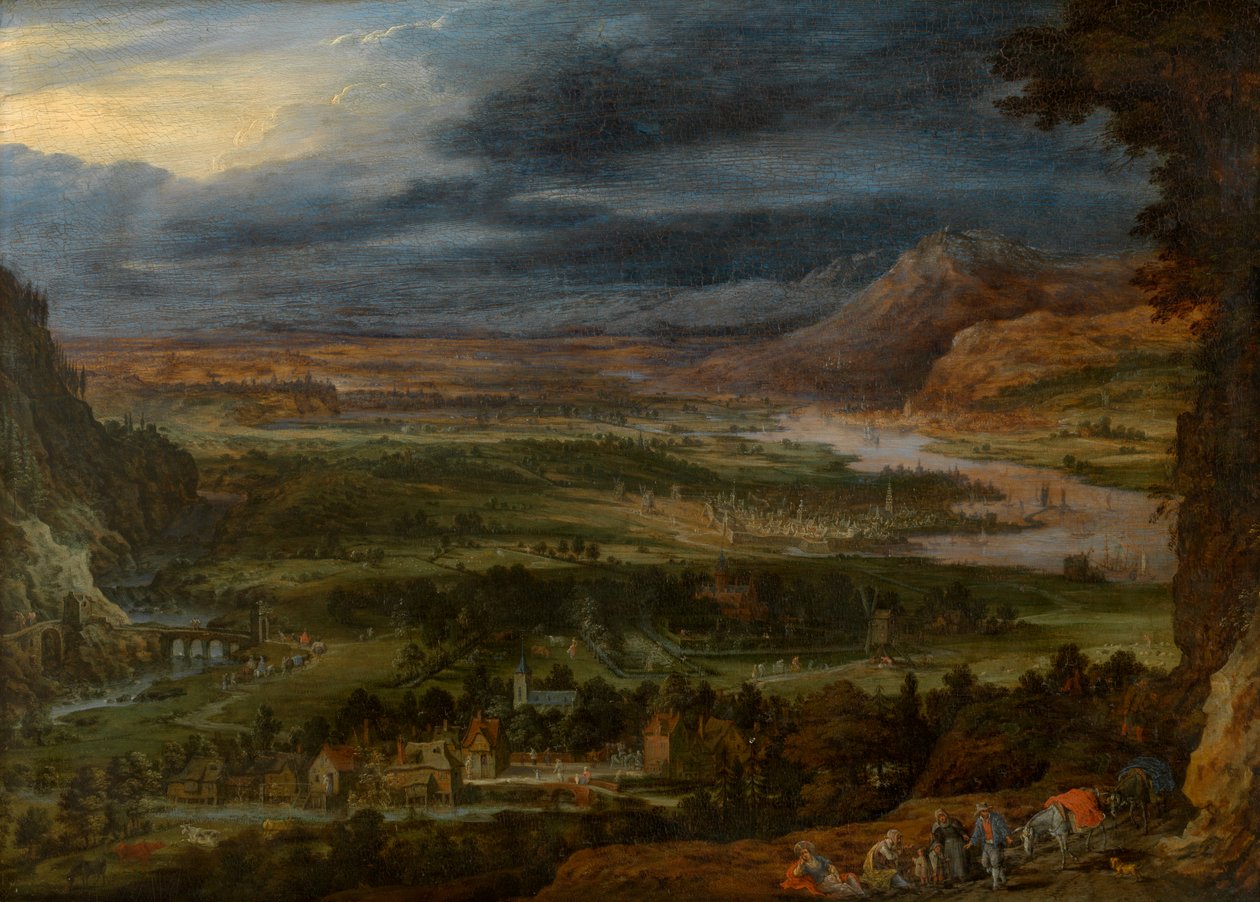 Landschaft von Jan the Elder Brueghel