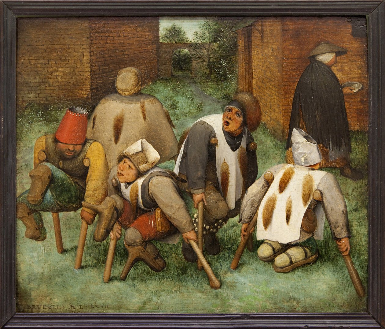 Die Bettler von Jan the Elder Brueghel