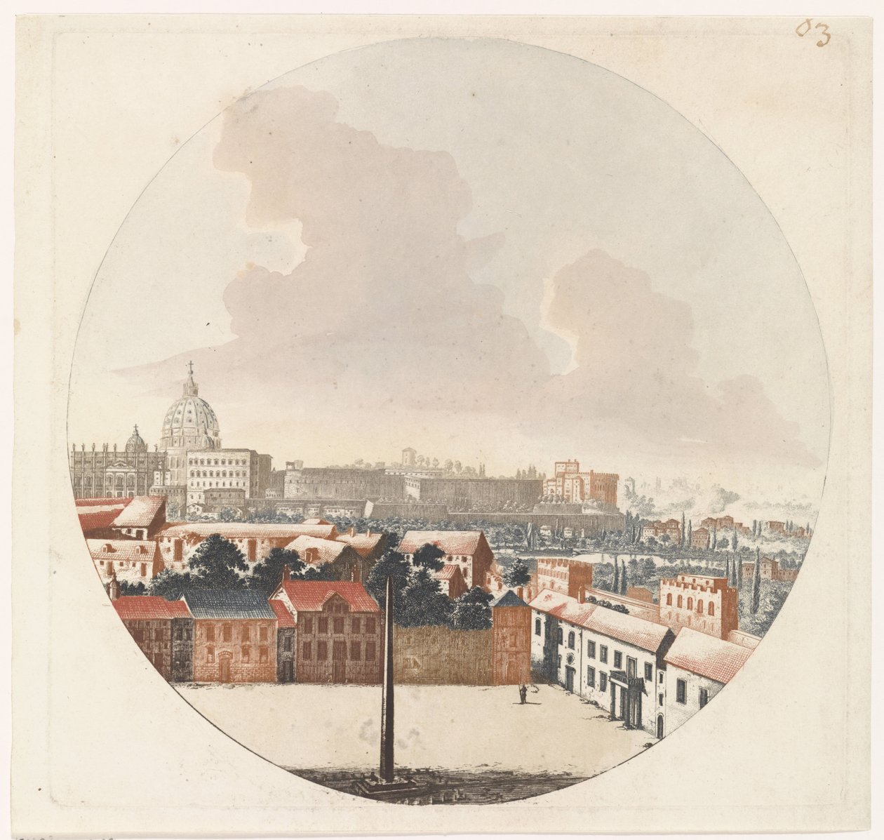 Ansicht von Rom von Jan van Call (I) (possibly)