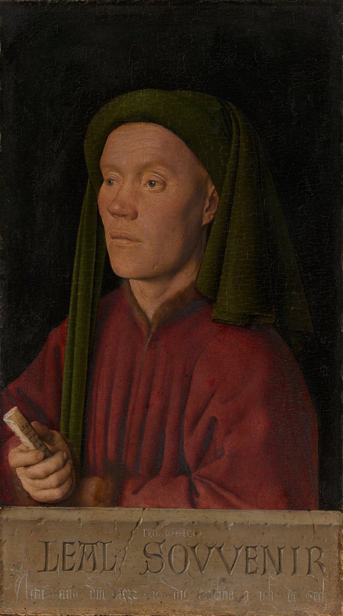 Porträt eines Mannes von Jan van Eyck