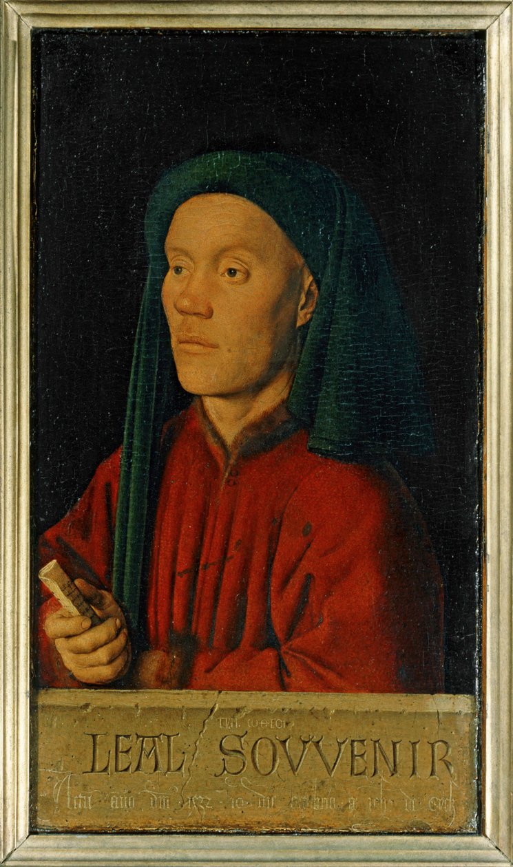 Porträt eines jungen Mannes von Jan van Eyck