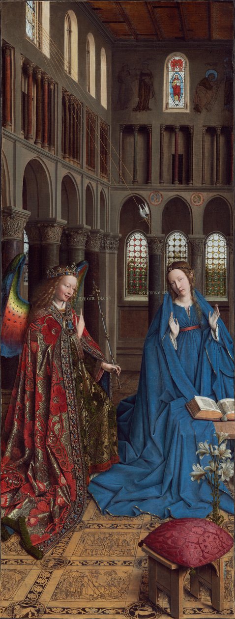 Die Verkündigung von Jan van Eyck