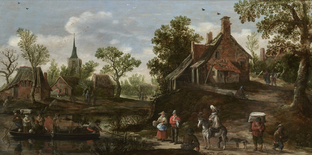 Die Fähre von Jan van Goyen