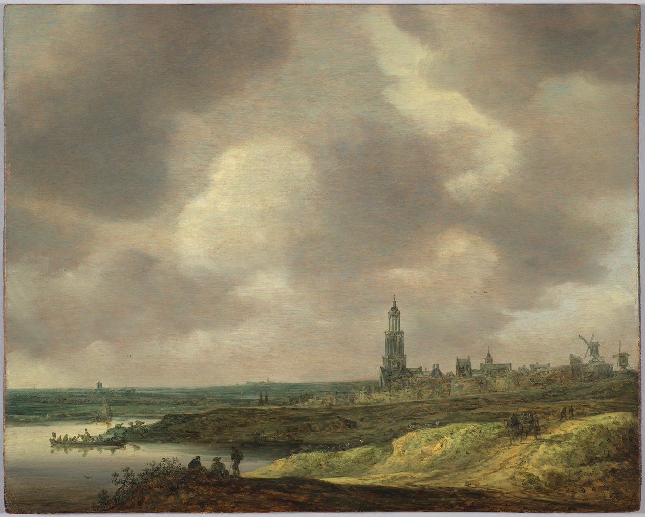 Blick auf Rhenen von Jan van Goyen