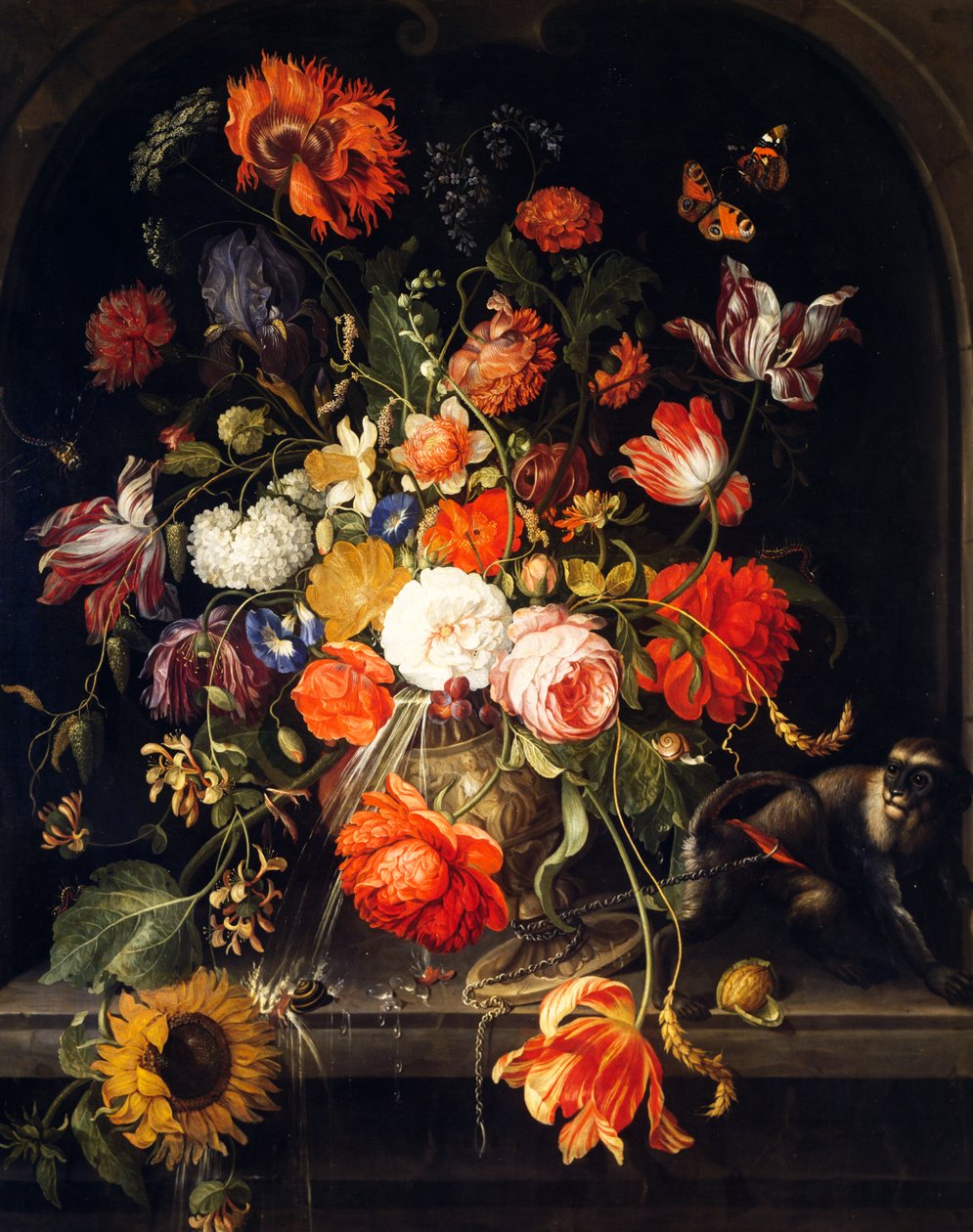 Blumen, von Jan van Huysum von Jan van Huysum