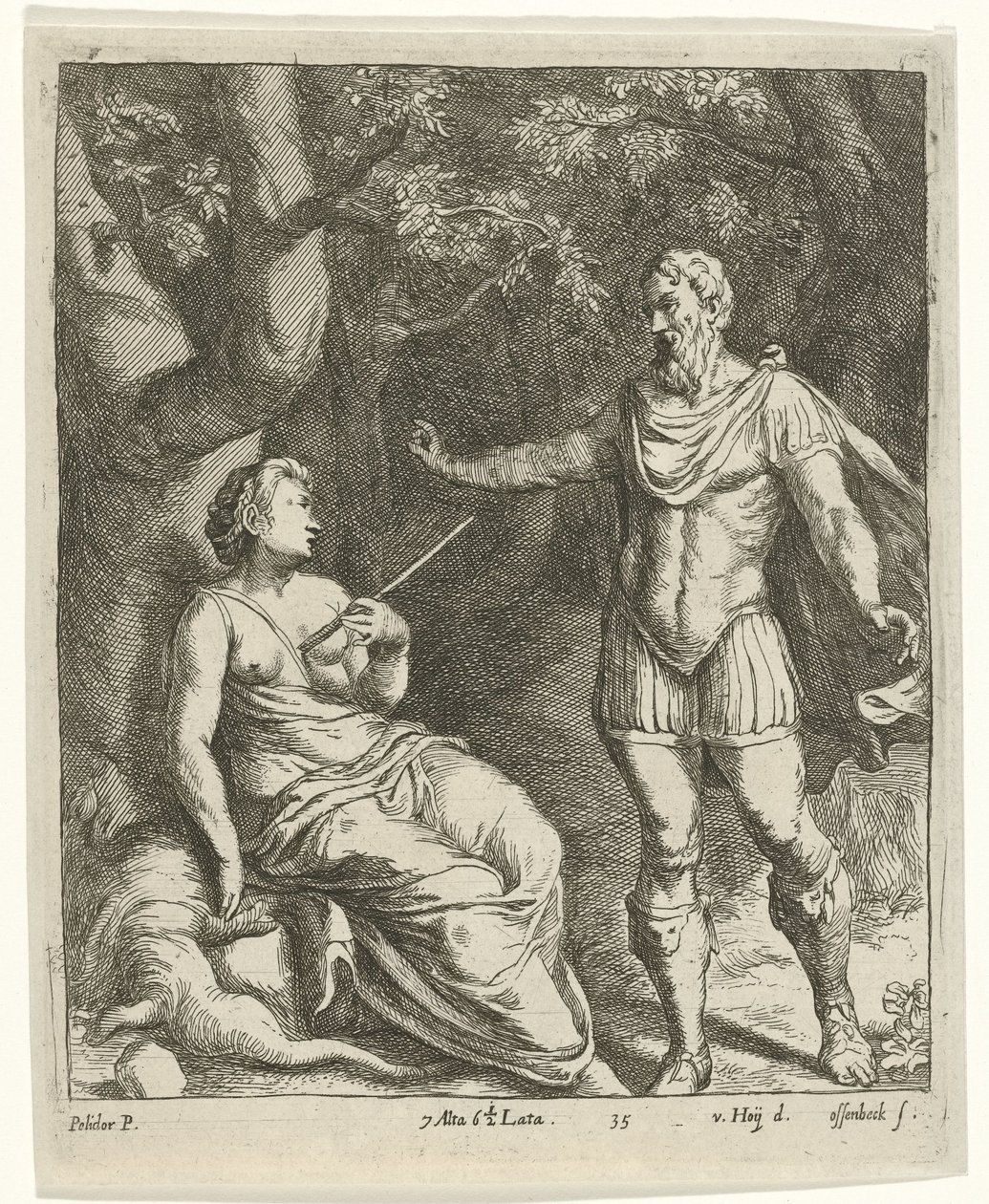 Cephalus und Procris von Jan van Ossenbeeck