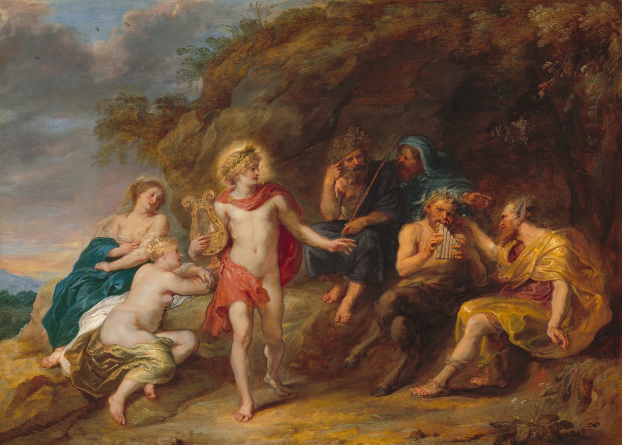 Das Urteil des Midas von Jan van den Hoecke