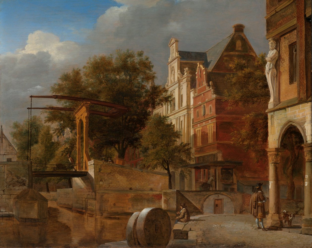 Die Zugbrücke von Jan van der Heyden